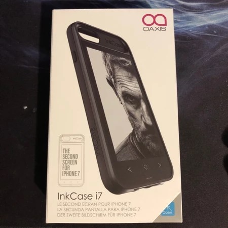 Oaxis inkcase iPhone 7/8/新版SE 雙螢幕電子書手機殼 防摔 陽光下清晰 適合iPhone用戶必買