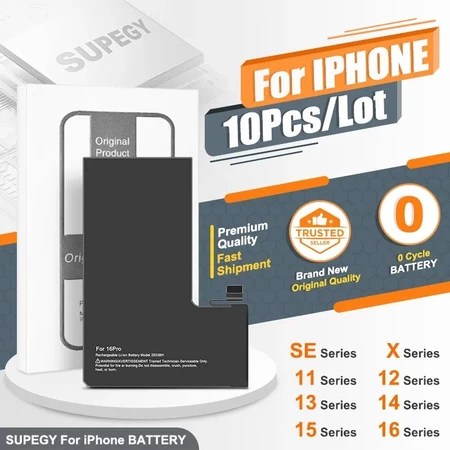 iPhone 電池推薦｜supegy 相容電池 10 件批發、3501–5000mAh 選購指南