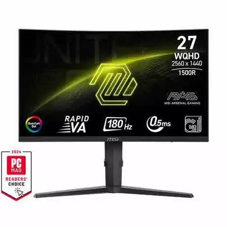 曲面電競螢幕 MSI 275CQRF QD E2 5大特色 適合電競玩家 購買指南