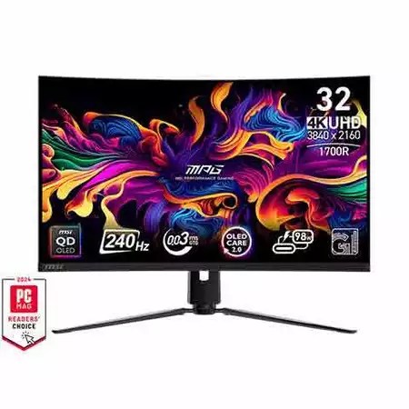 MSI MPG 321CURX QD-OLED 電競螢幕 4大特色 適合電競玩家 選購推薦