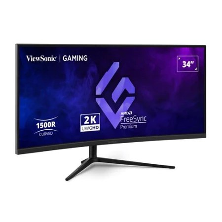 VIEWSONIC 34吋曲面電競螢幕｜適合電競玩家與設計師｜5個優點熱門推薦選購指南