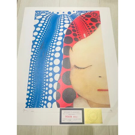 Death NYC 草間彌生／奈良美智版畫推薦：2020 限量 AP 版、32×45 公分，正版辨識與收藏指南